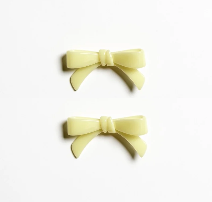 Jelly Bow Clip Set